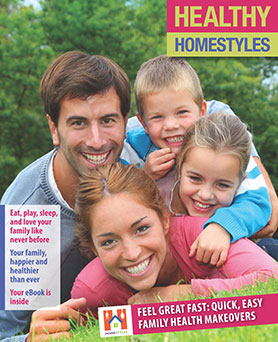  Healthy Homestyles magazine cover.