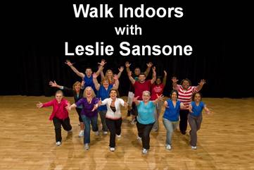 Walk Indoors with Leslie Sansone.
