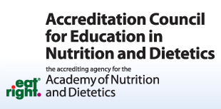 Accreditation Council for Education in Nutrition and Dietetics logo